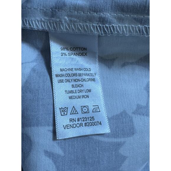 Chadwick’s of Boston 24W Plus Hawaiian Floral Dress Navy White Tourist Vacation - Picture 8 of 8